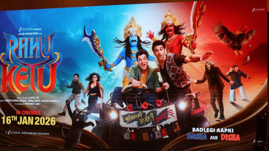 Double trouble, double dhamaka! 💥 The Fukrey duo Pulkit Samrat and Varun Sharma reunite for Rahu Ketu.