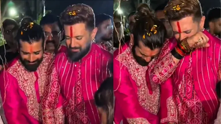 गणपति विसर्जन में क्यों रो पड़े चिराग पासवान? दोस्त विशाल सिंह के साथ वायरल हुआ भावुक वीडियो, नम हुईं आंखें