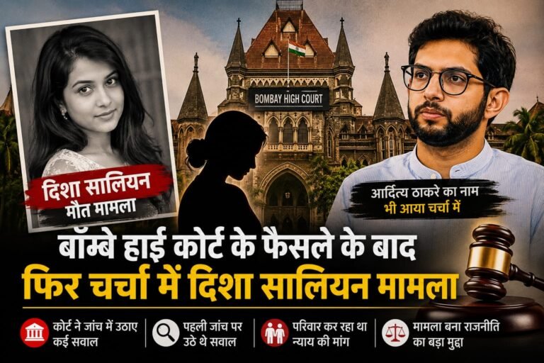 दिशा सालियन मौत मामला फिर चर्चा में, बॉम्बे हाई कोर्ट के फैसले के बाद बढ़ी हलचल