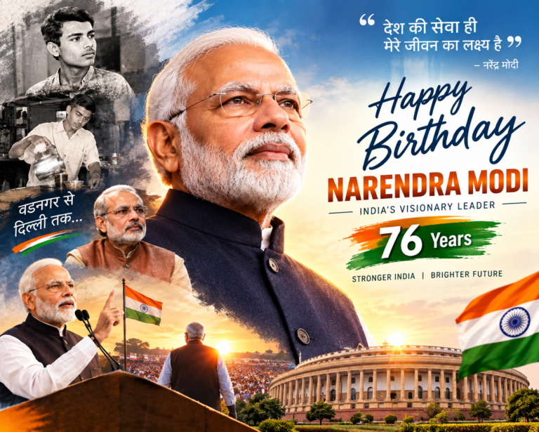 76 साल के हुए नरेंद्र मोदी, वडनगर से PMO तक ऐसा रहा संघर्ष और सफलता का सफर