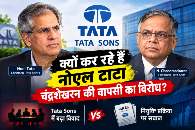 नोएल टाटा क्यों कर रहे हैं एन चंद्रशेखरन की वापसी का विरोध? Tata Sons में क्यों बढ़ा विवाद