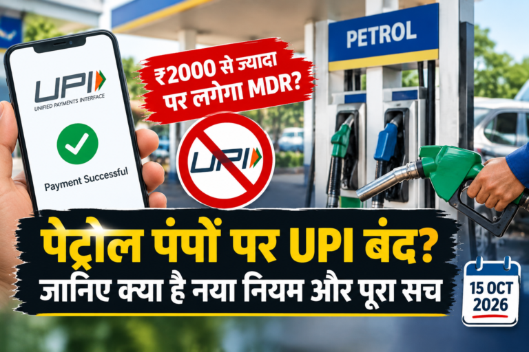 ₹2000 से ज्यादा के पेट्रोल बिल पर UPI होगा बंद? जानिए क्या है नया नियम और क्यों हो रहा विरोध
