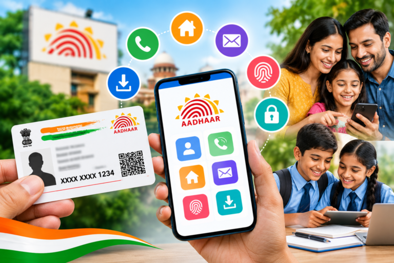 Aadhaar Card को लेकर बड़ा अपडेट! अब घर बैठे मिल रही कई सुविधाएं, जानें क्या बदला