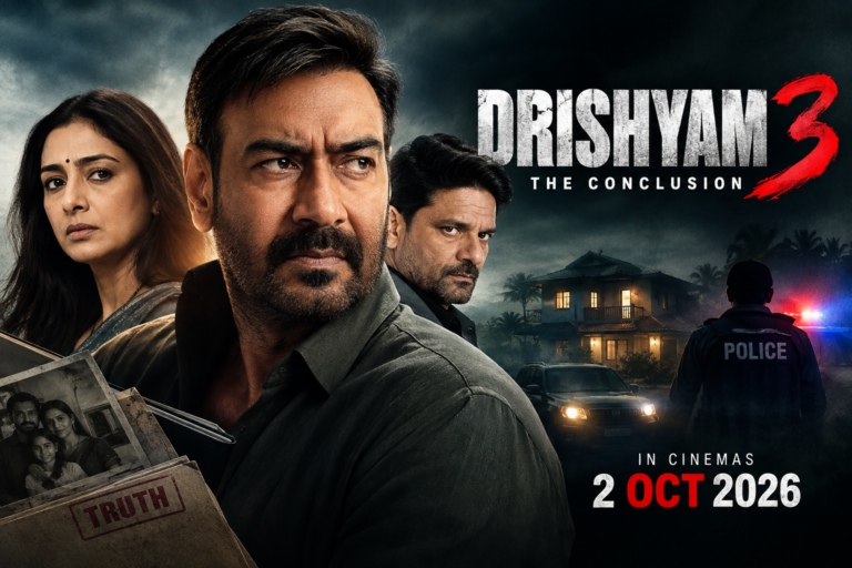 Drishyam 3 The Conclusion फिर लौट आया विजय सालगांवकर, इस बार सामने होगा सबसे बड़ा खतरा