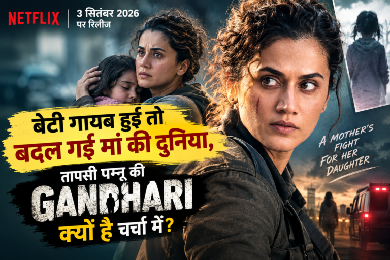 तापसी पन्नू की Gandhari ने बढ़ाई हलचल, बेटी के लिए अकेली दुश्मनों से भिड़ी मां