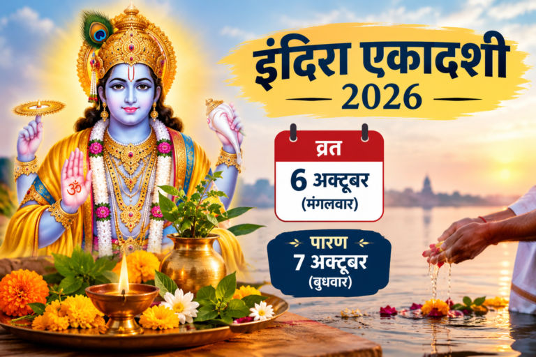 6 या 7 अक्टूबर? इंदिरा एकादशी की सही तारीख जानिए, पितरों के लिए क्यों खास है ये व्रत